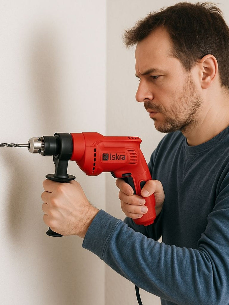 Iskra vibracijska bušilica s alatom 500W