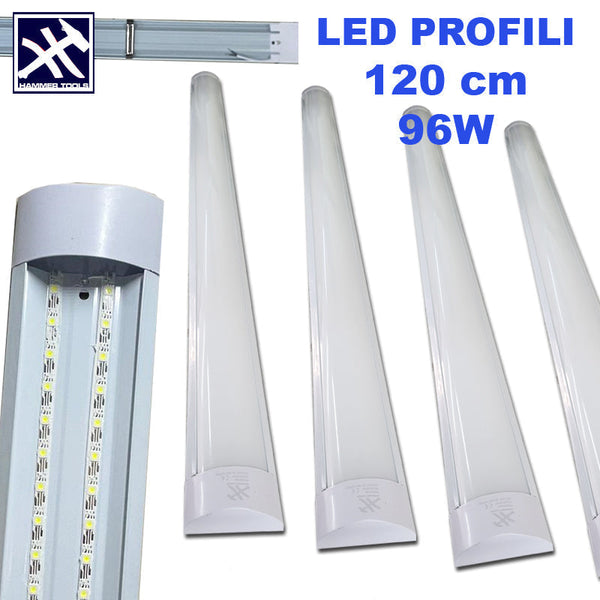Алуминиеви LED профили 120CM 96W