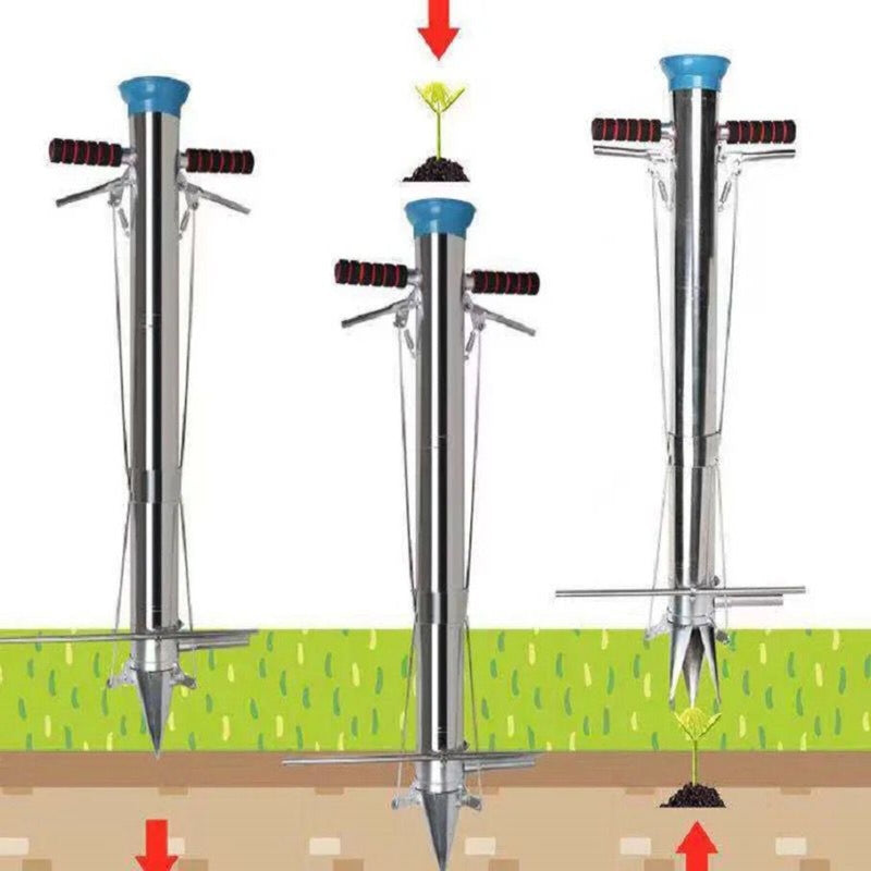 Превъзходна ръчна сеялка за зеленчуци, разсад и цветя - Hammer Tools